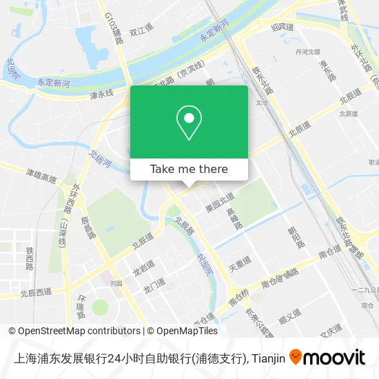 上海浦东发展银行24小时自助银行(浦德支行) map