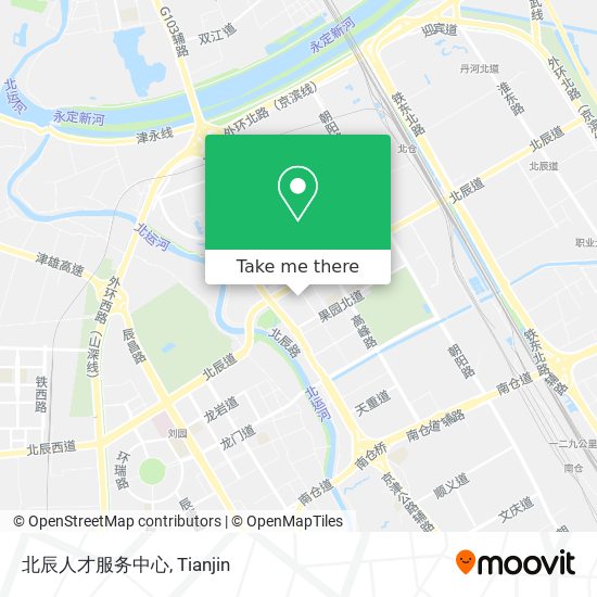 北辰人才服务中心 map