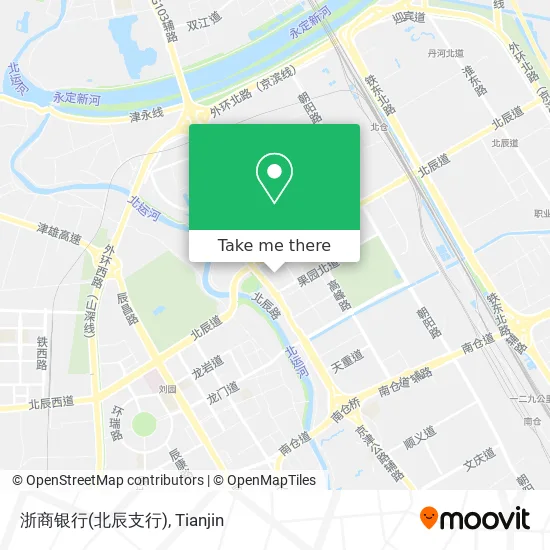 浙商银行(北辰支行) map