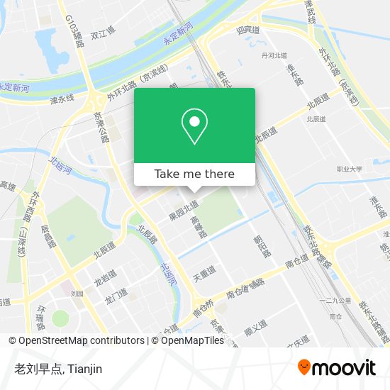 老刘早点 map