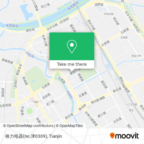 格力电器(no.津0309) map
