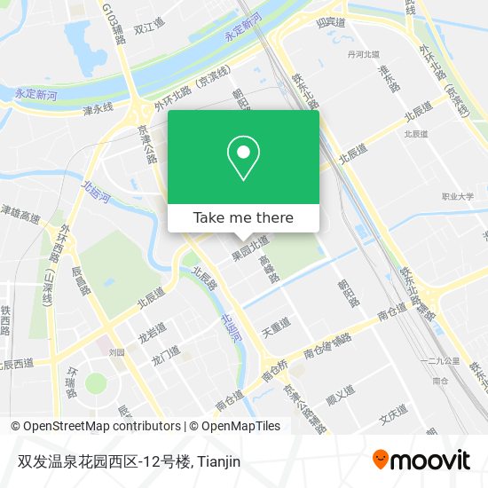 双发温泉花园西区-12号楼 map