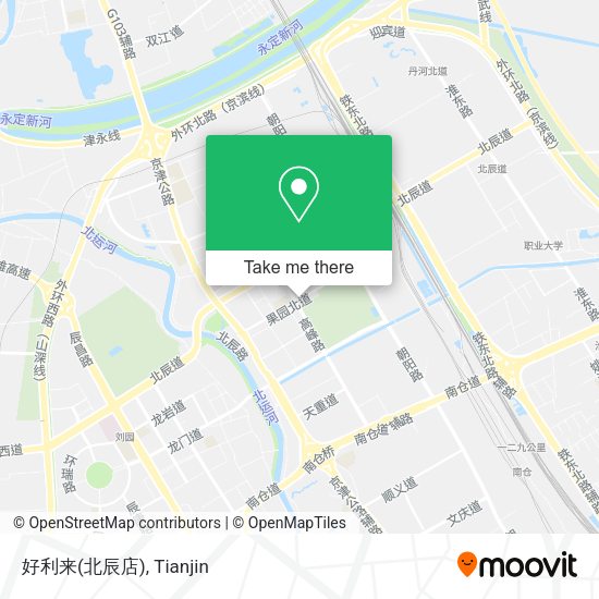 好利来(北辰店) map