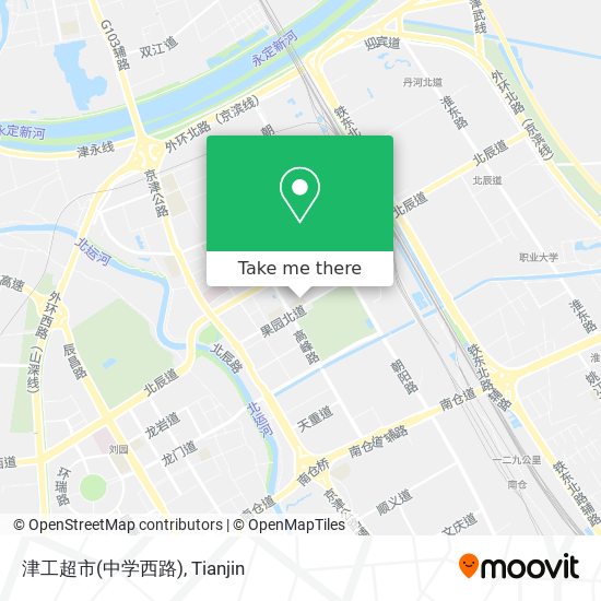 津工超市(中学西路) map