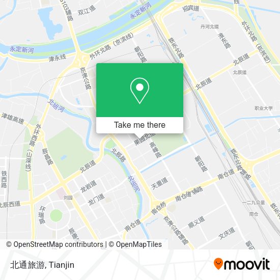 北通旅游 map