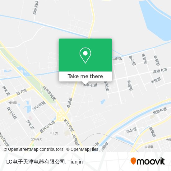 LG电子天津电器有限公司 map