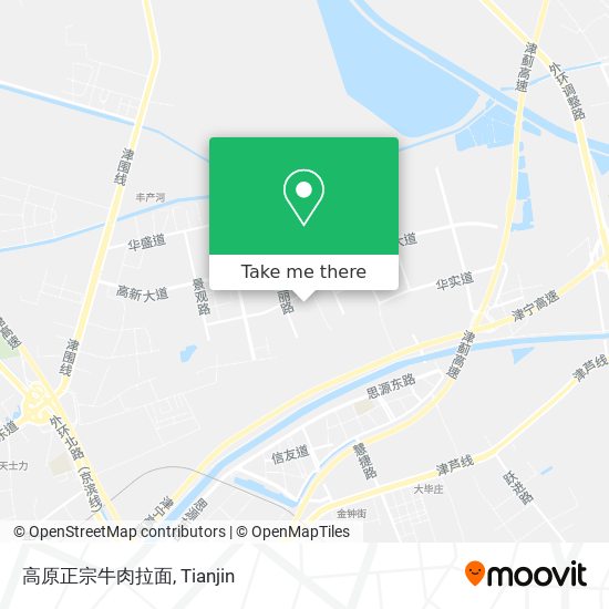 高原正宗牛肉拉面 map