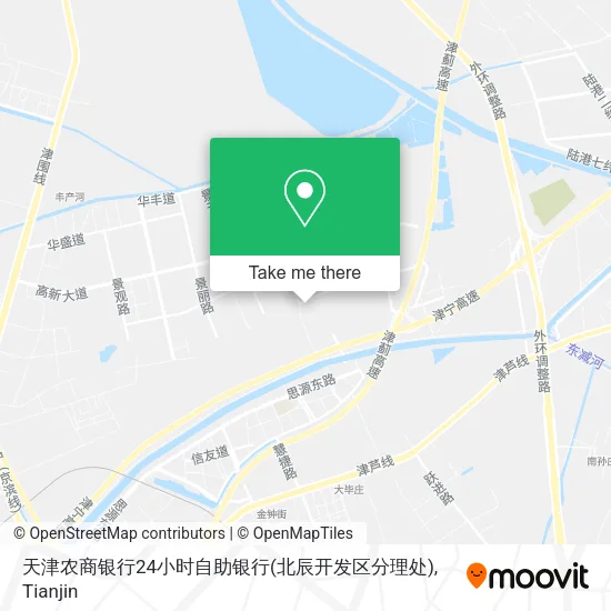 天津农商银行24小时自助银行(北辰开发区分理处) map