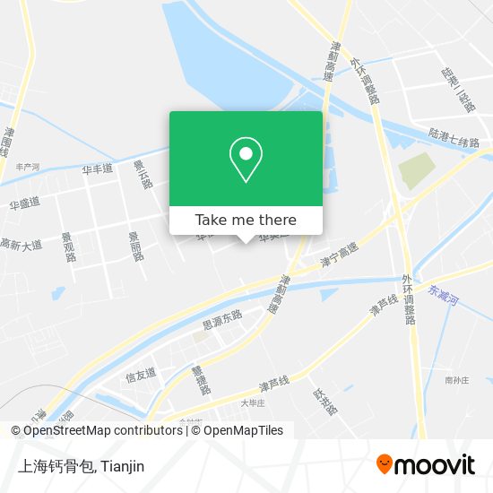 上海钙骨包 map