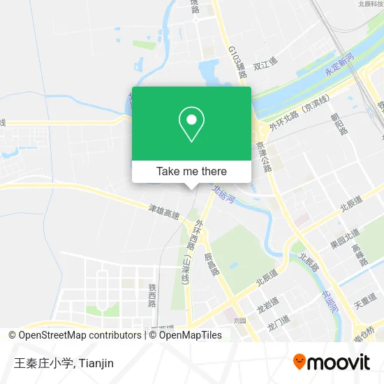 王秦庄小学 map