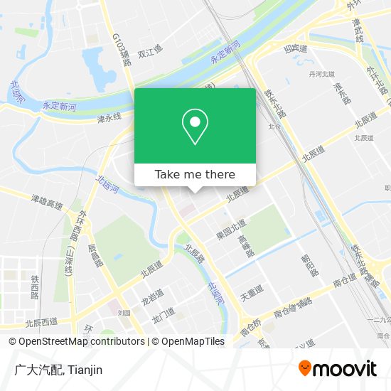 广大汽配 map