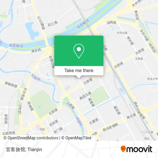 宜客旅馆 map