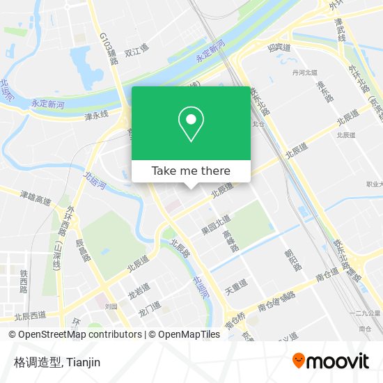 格调造型 map