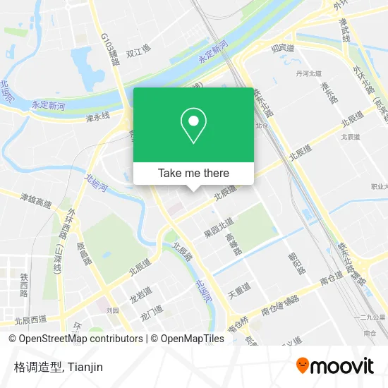 格调造型 map