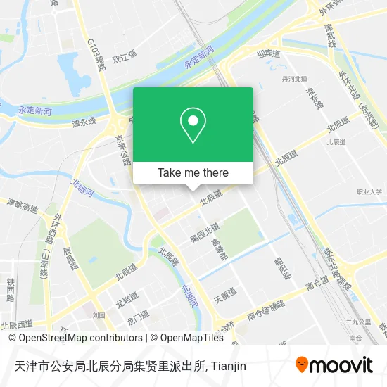 天津市公安局北辰分局集贤里派出所 map