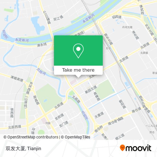 双发大厦 map