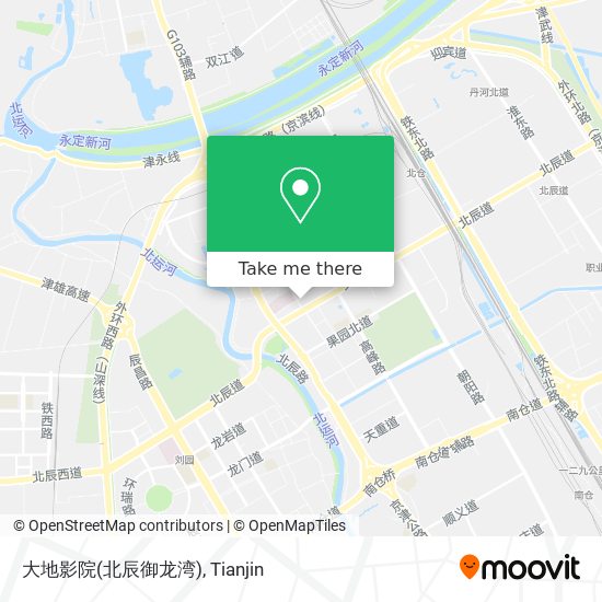 大地影院(北辰御龙湾) map
