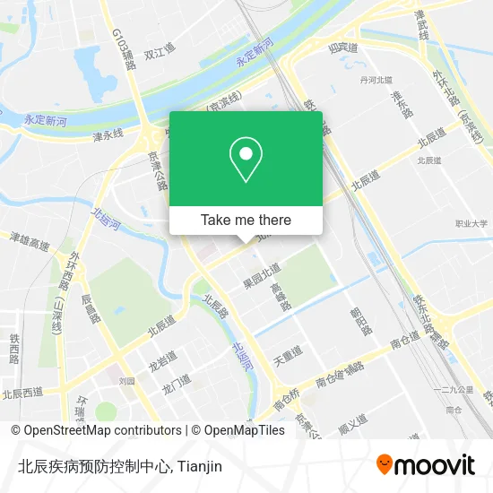 北辰疾病预防控制中心 map