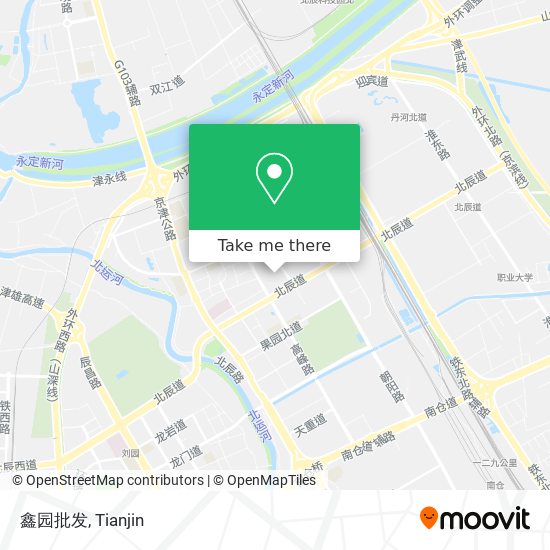鑫园批发 map
