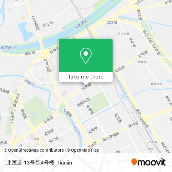 北医道-13号院4号楼 map