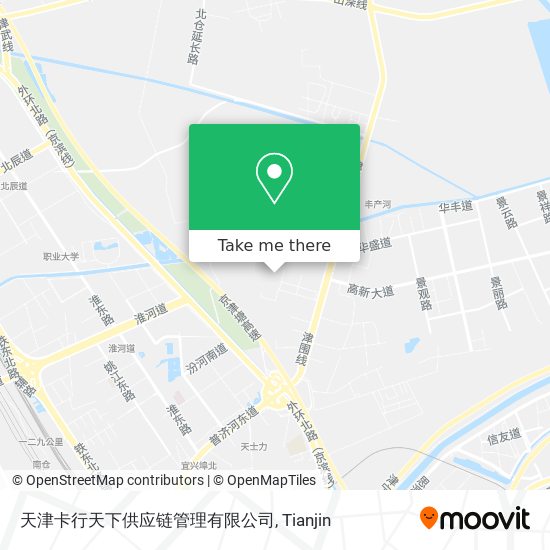 天津卡行天下供应链管理有限公司 map