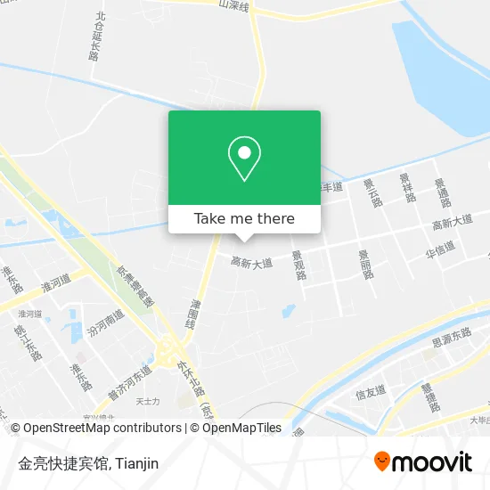 金亮快捷宾馆 map