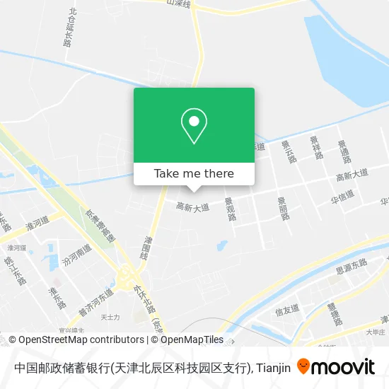 中国邮政储蓄银行(天津北辰区科技园区支行) map
