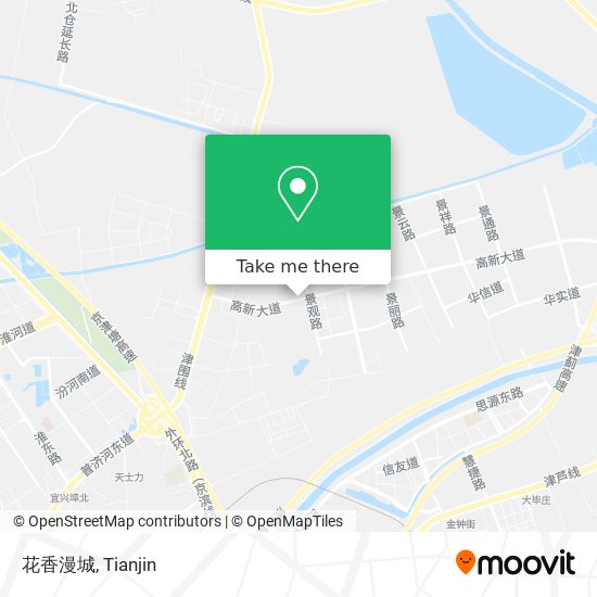 花香漫城 map