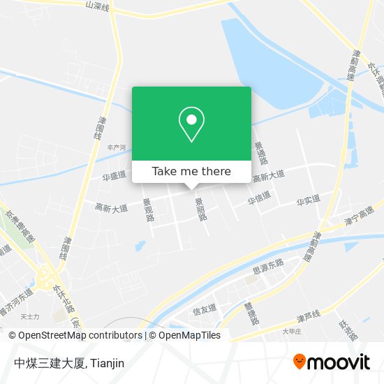 中煤三建大厦 map