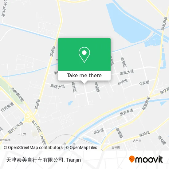 天津泰美自行车有限公司 map