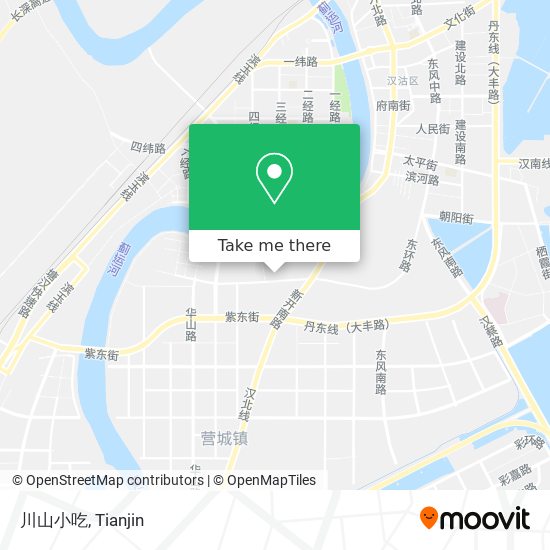 川山小吃 map