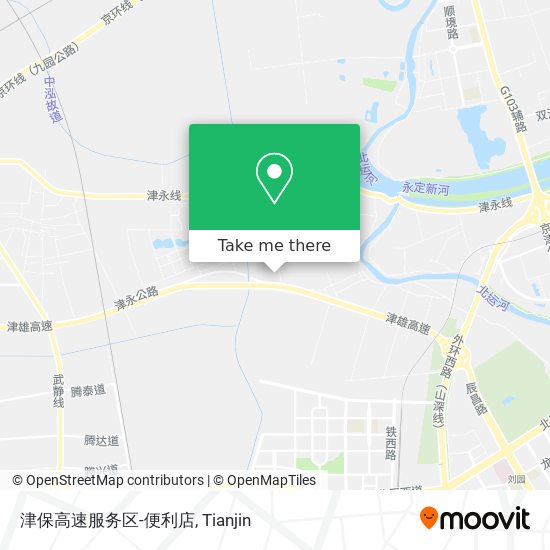 津保高速服务区-便利店 map