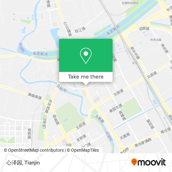心泽园 map