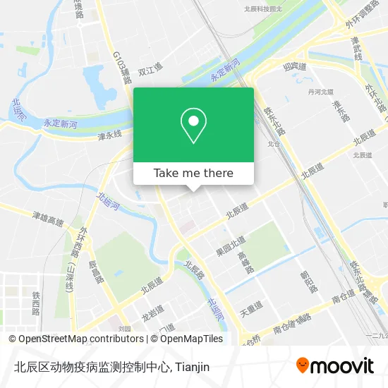 北辰区动物疫病监测控制中心 map