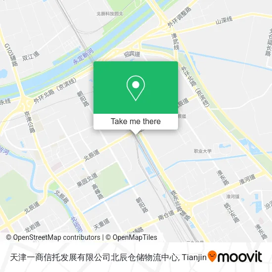 天津一商信托发展有限公司北辰仓储物流中心 map