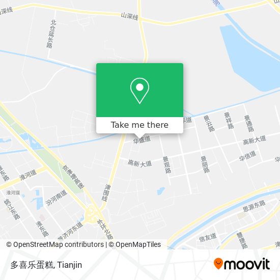 多喜乐蛋糕 map