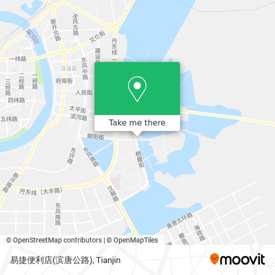 易捷便利店(滨唐公路) map