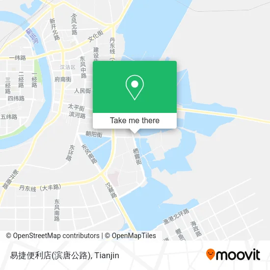 易捷便利店(滨唐公路) map