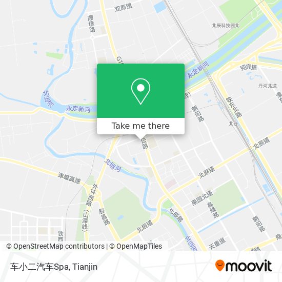车小二汽车Spa map