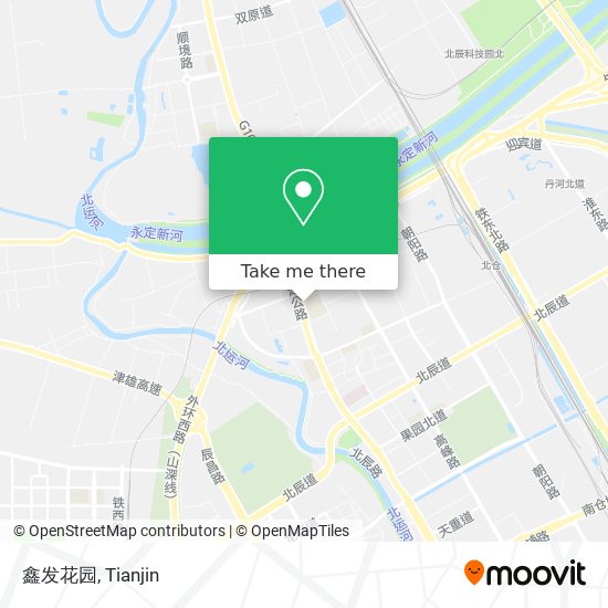 鑫发花园 map