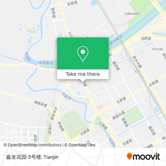 鑫发花园-5号楼 map