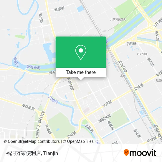 福润万家便利店 map