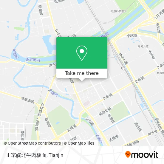 正宗皖北牛肉板面 map