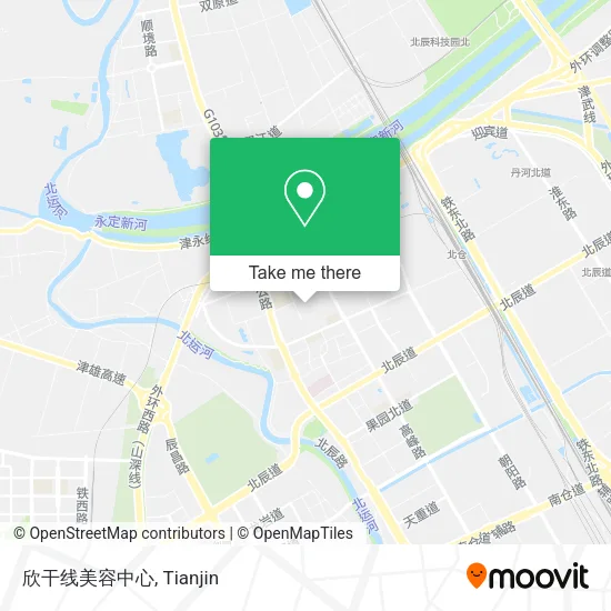 欣干线美容中心 map