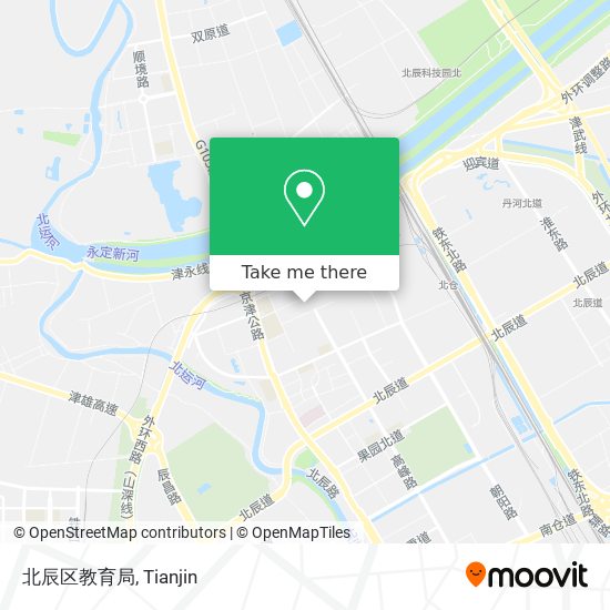 北辰区教育局 map