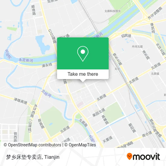 梦乡床垫专卖店 map