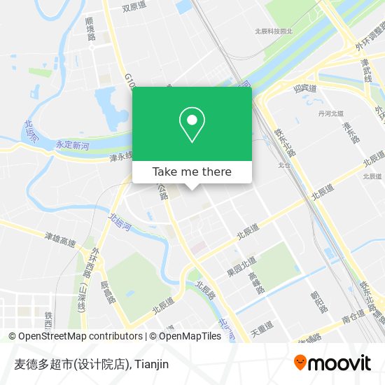 麦德多超市(设计院店) map