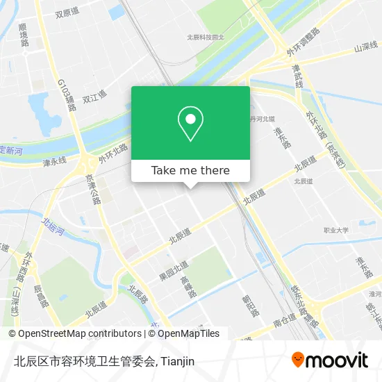 北辰区市容环境卫生管委会 map