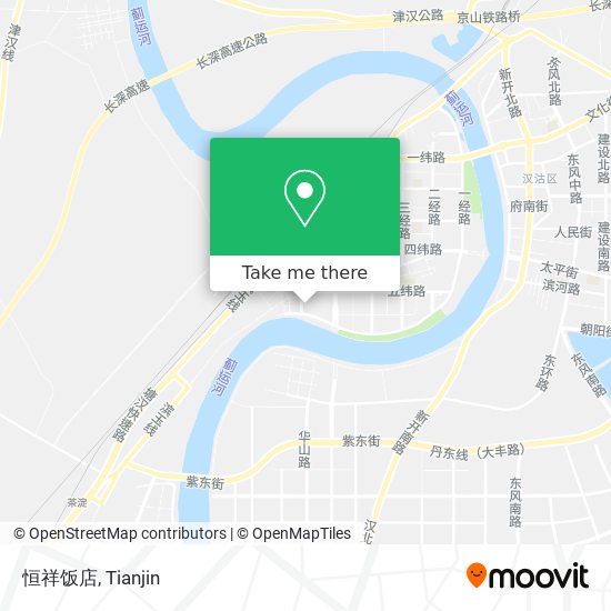 恒祥饭店 map