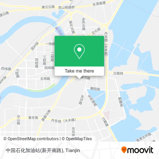 中国石化加油站(新开南路) map